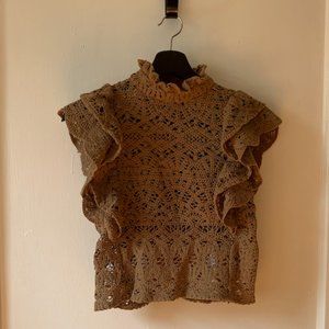 Crochet Knit Top
